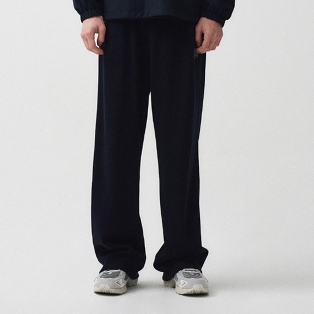 Marithe Francois Girbaud Classic Logo Double Face Sweatpants Navy Blue M
